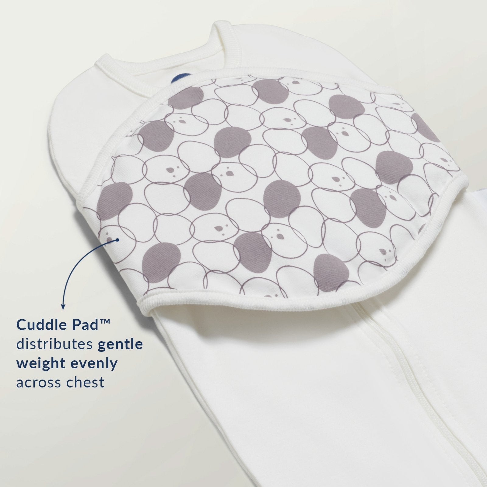 Swaddle with weighted discount chest